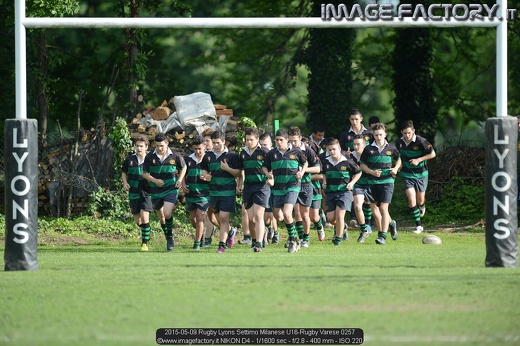 2015-05-09 Rugby Lyons Settimo Milanese U16-Rugby Varese 0257